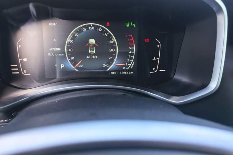 Used BAIC Off-Road BJ30 2021 1.5T Wolf Xiaoye Edition Odometer Close Up