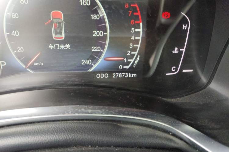 Used BAIC Off-Road BJ30 2021 1.5T Wolf Xiaoben Edition Odometer Close Up