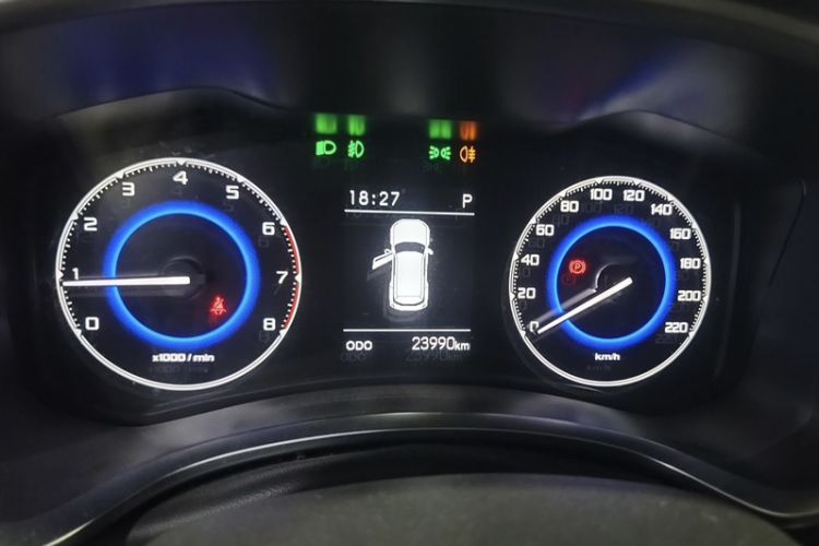 Used BAIC Off-Road BJ30 2021 1.5T Wolf Xiaomei Edition Odometer Close Up