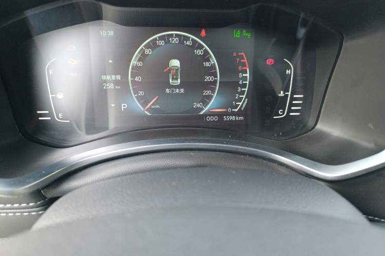 Used BAIC Off-Road BJ30 2021 1.5T Wolf Xiaoye Edition Odometer Close Up