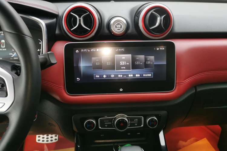 Used BAIC Off-Road BJ30 2021 1.5T Wolf Xiaoye Edition Audio And AC Panel