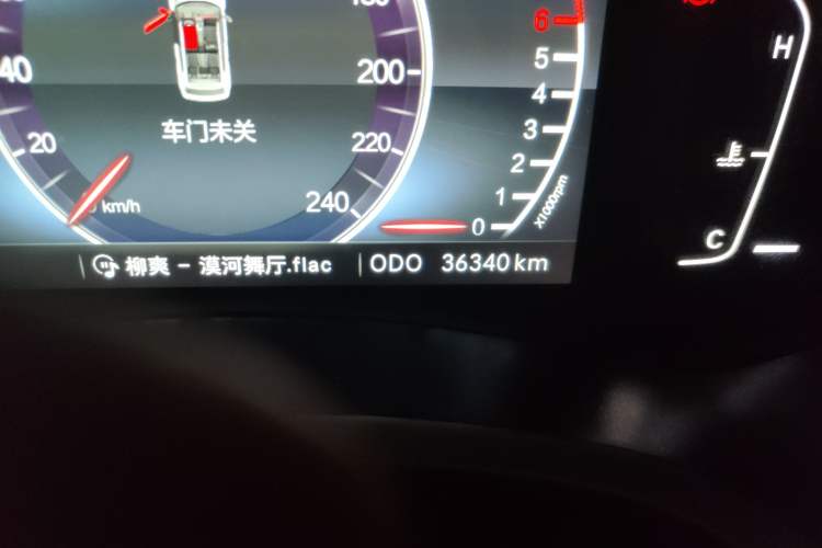 Used BAIC Off-Road BJ30 2021 1.5T Wolf Xiaoben Edition Odometer Close Up
