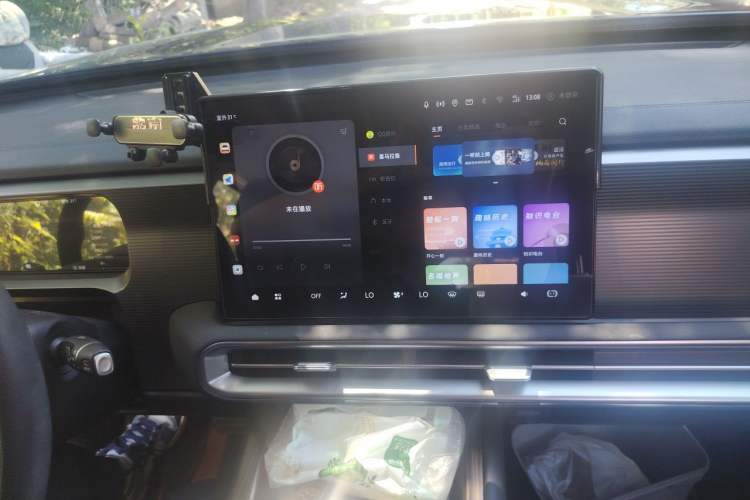 Used BAIC Off-Road BJ30 2024 1.5T Magic Electric Drive Advanced Version Audio And AC Panel