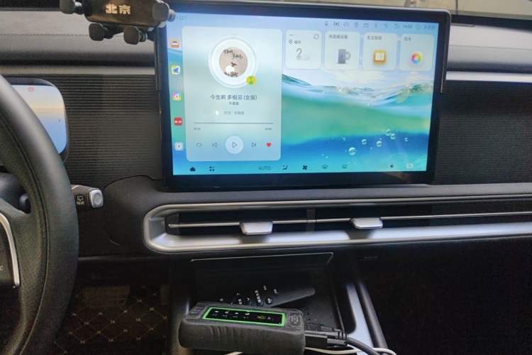 Used BAIC Off-Road BJ30 2024 1.5T Magic Electric Drive Advanced Version Audio And AC Panel