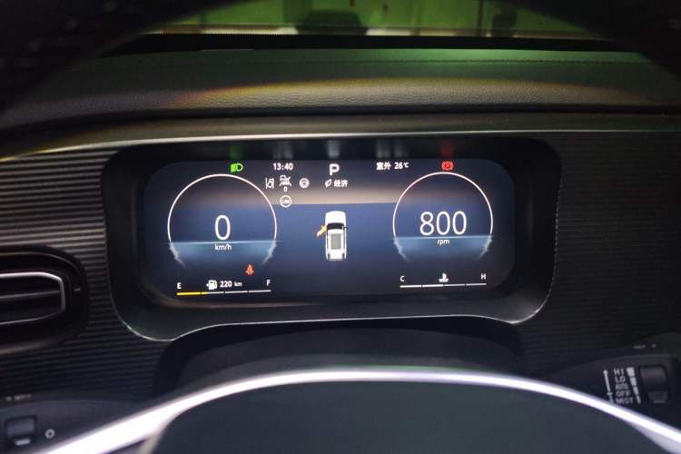 Used BAIC Off-Road BJ30 2024 1.5T Light Wilderness Pro Edition Instrument Cluster