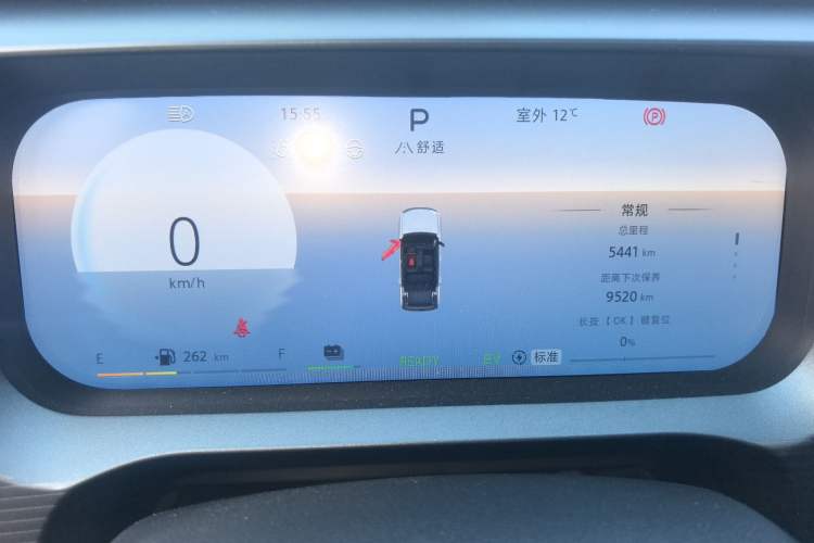 Used BAIC Off-Road BJ30 2024 1.5T Magic Electric Drive Advanced Version Instrument Cluster