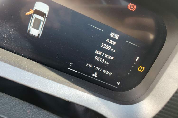 Used BAIC Off-Road BJ30 2024 1.5T Light Wilderness Pro Edition Odometer Close Up