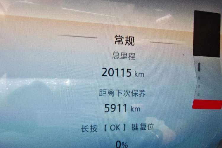Used BAIC Off-Road BJ30 2024 1.5T Magic Electric Drive Advanced Version Odometer Close Up