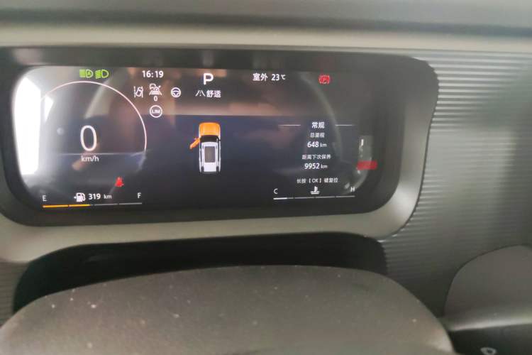 Used BAIC Off-Road BJ30 2024 1.5T Light Wilderness Pro Edition Odometer Close Up