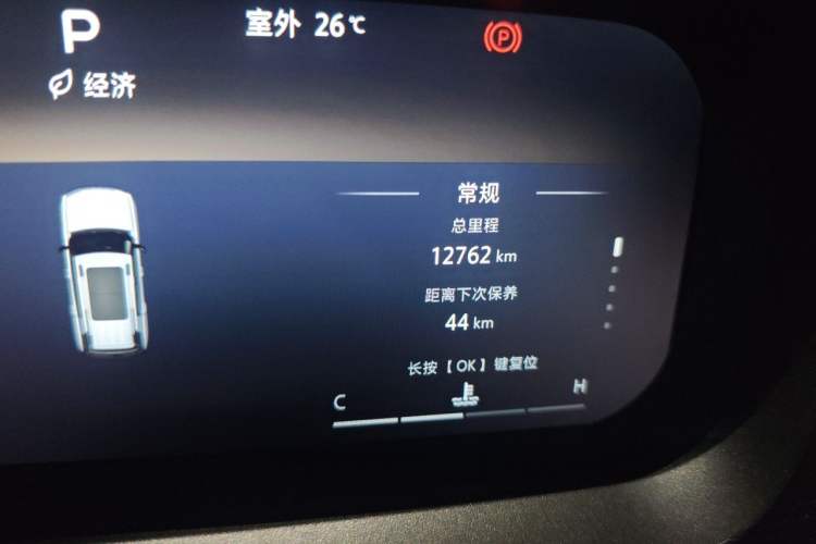 Used BAIC Off-Road BJ30 2024 1.5T Light Wilderness Pro Edition Odometer Close Up