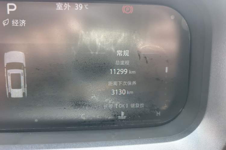 Used BAIC Off-Road BJ30 2024 1.5T Light Wilderness Pro Edition Odometer Close Up