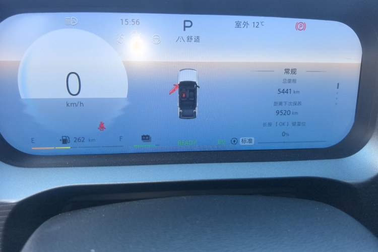 Used BAIC Off-Road BJ30 2024 1.5T Magic Electric Drive Advanced Version Odometer Close Up