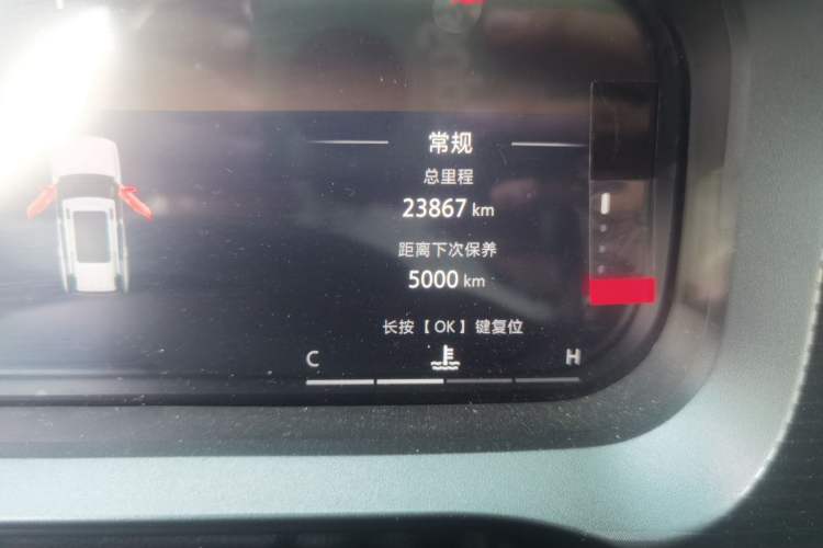 Used BAIC Off-Road BJ30 2024 1.5T Light Wilderness Pro Edition Odometer Close Up