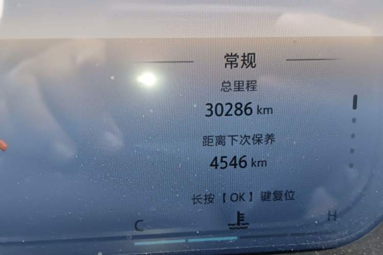 Used BAIC Off-Road BJ30 2024 1.5T Light Wilderness Pro Edition Odometer Close Up