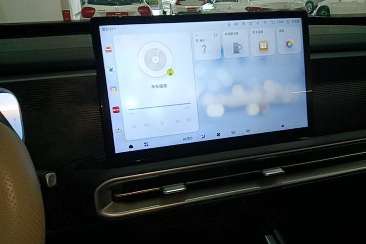 Used BAIC Off-Road BJ30 2024 1.5T Magic Electric Drive Advanced Version Audio And AC Panel