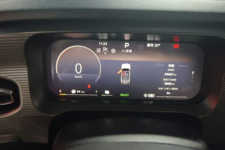 Used BAIC Off-Road BJ30 2024 1.5T Magic Electric Drive Advanced Version Instrument Cluster