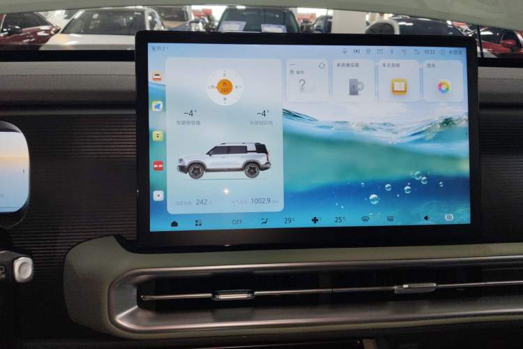 Used BAIC Off-Road BJ30 2024 1.5T Magic Electric Drive Advanced Version Audio And AC Panel