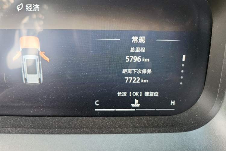 Used BAIC Off-Road BJ30 2024 1.5T Light Wilderness Pro Edition Odometer Close Up