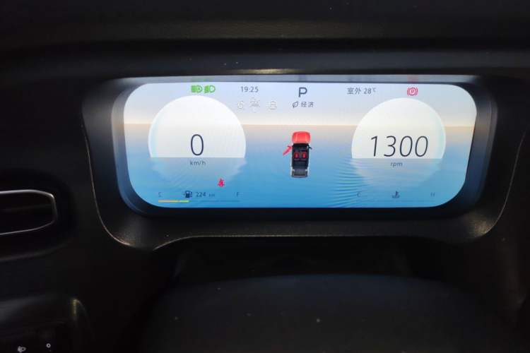 Used BAIC Off-Road BJ30 2026 Model Traveler 1.5T DCT Two-Wheel Drive Seven-Seat Version Instrument Cluster