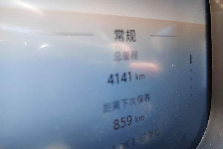 Used BAIC Off-Road BJ30 2026 Model Traveler 1.5T DCT Two-Wheel Drive Advanced Version Odometer Close Up