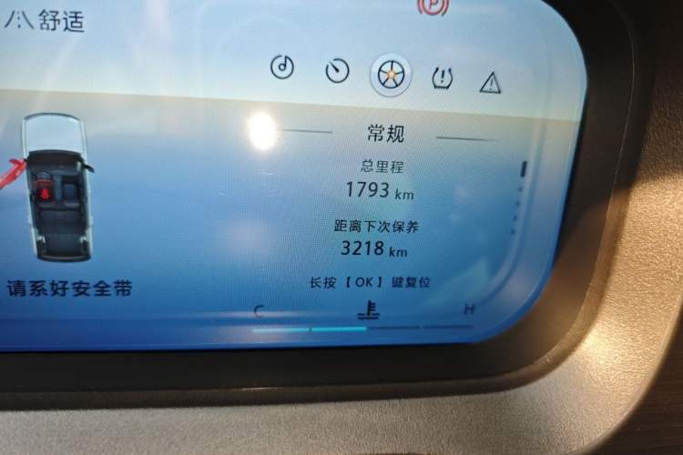 Used BAIC Off-Road BJ30 2026 Model Traveler 1.5T DCT Two-Wheel Drive Advanced Version Odometer Close Up