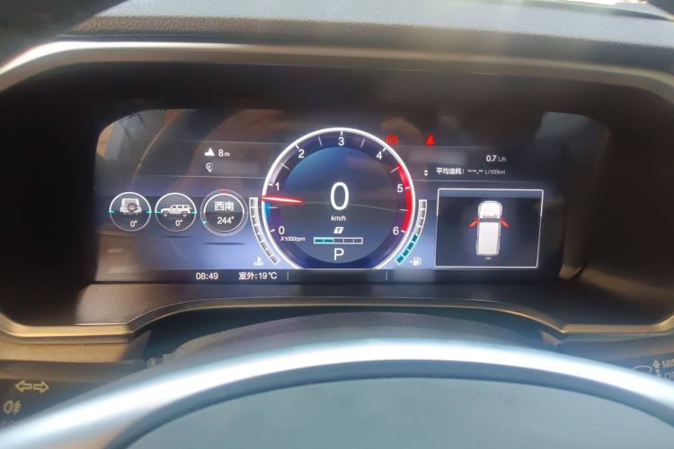 Used BAIC Off-Road BJ40 2023 2.0D Automatic Four-Wheel Drive Blade Hero Edition Adventurer Type Instrument Cluster
