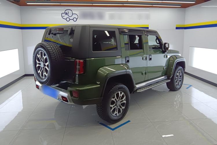 Used BAIC Off-Road BJ40 2023 2.0T Automatic Four-Wheel Drive Urban Hunter Edition Chivalrous Type Rear Right 45 Deg