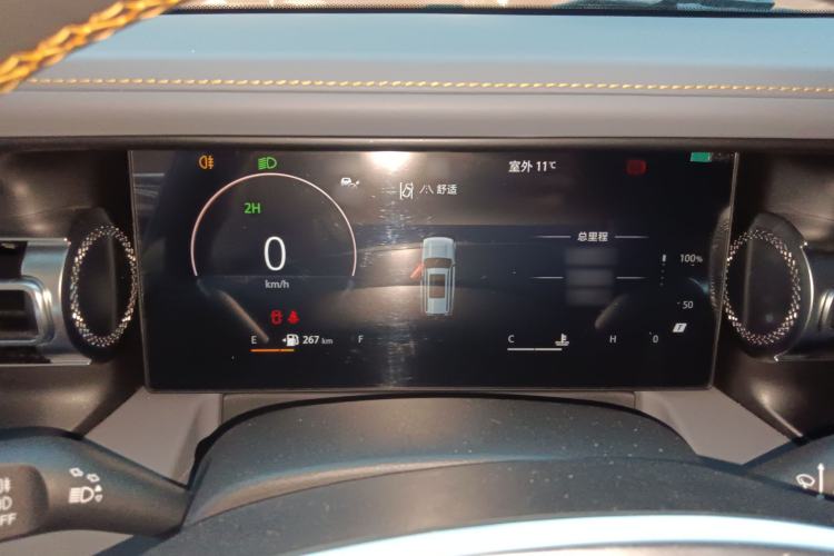 Used BAIC Off-Road BJ40 2024 2.0T All-New Urban Hunter Edition Ultimate Version Instrument Cluster