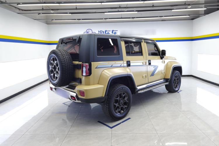 Used BAIC Off-Road BJ40 2019 2.3T Automatic Four-Wheel Drive Ring the Tower Champion Edition China VI Rear Right 45 Deg