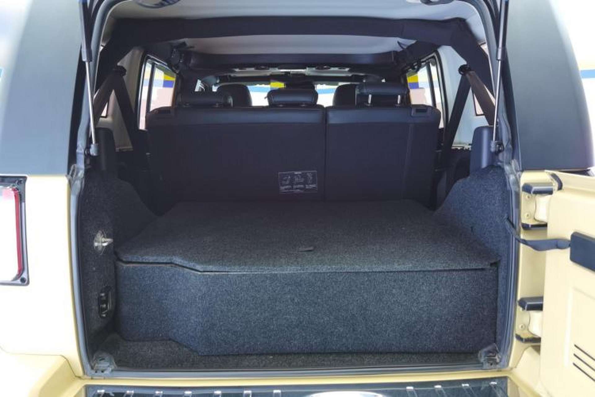Used BAIC Off-Road BJ40 2019 2.3T Automatic Four-Wheel Drive Ring the Tower Champion Edition China VI Trunk