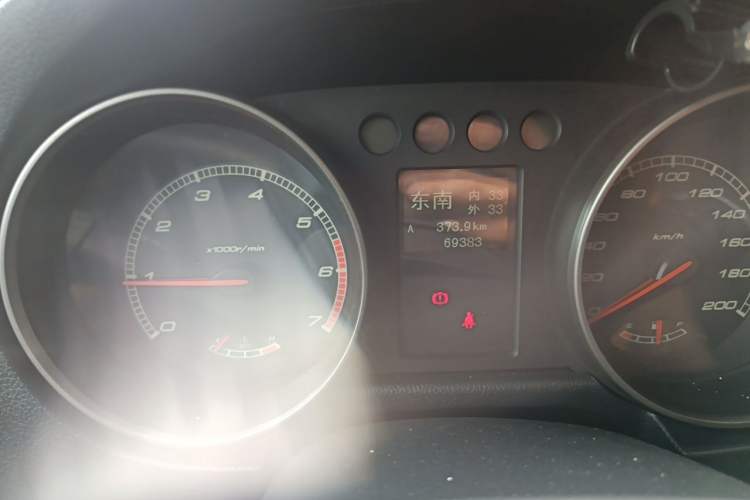 Used BAIC Off-Road BJ40 2014 2.4L Manual Cross-Country Edition Odometer Close Up