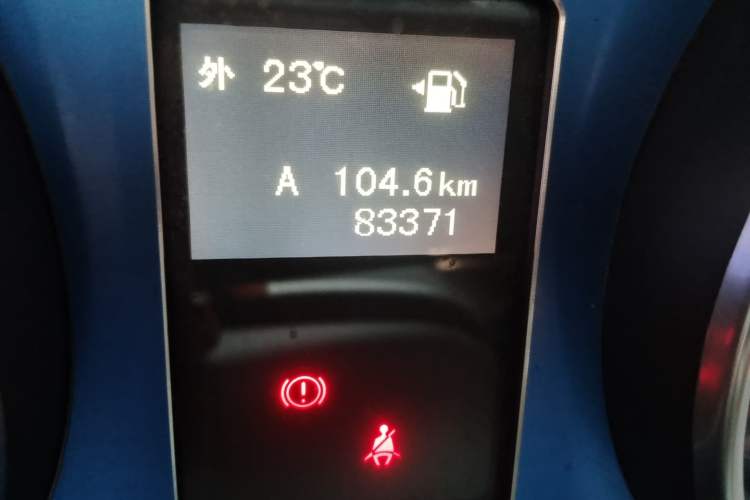 Used BAIC Off-Road BJ40 2016 40L 2.0T Manual All-Wheel Drive Prestige Edition Odometer Close Up