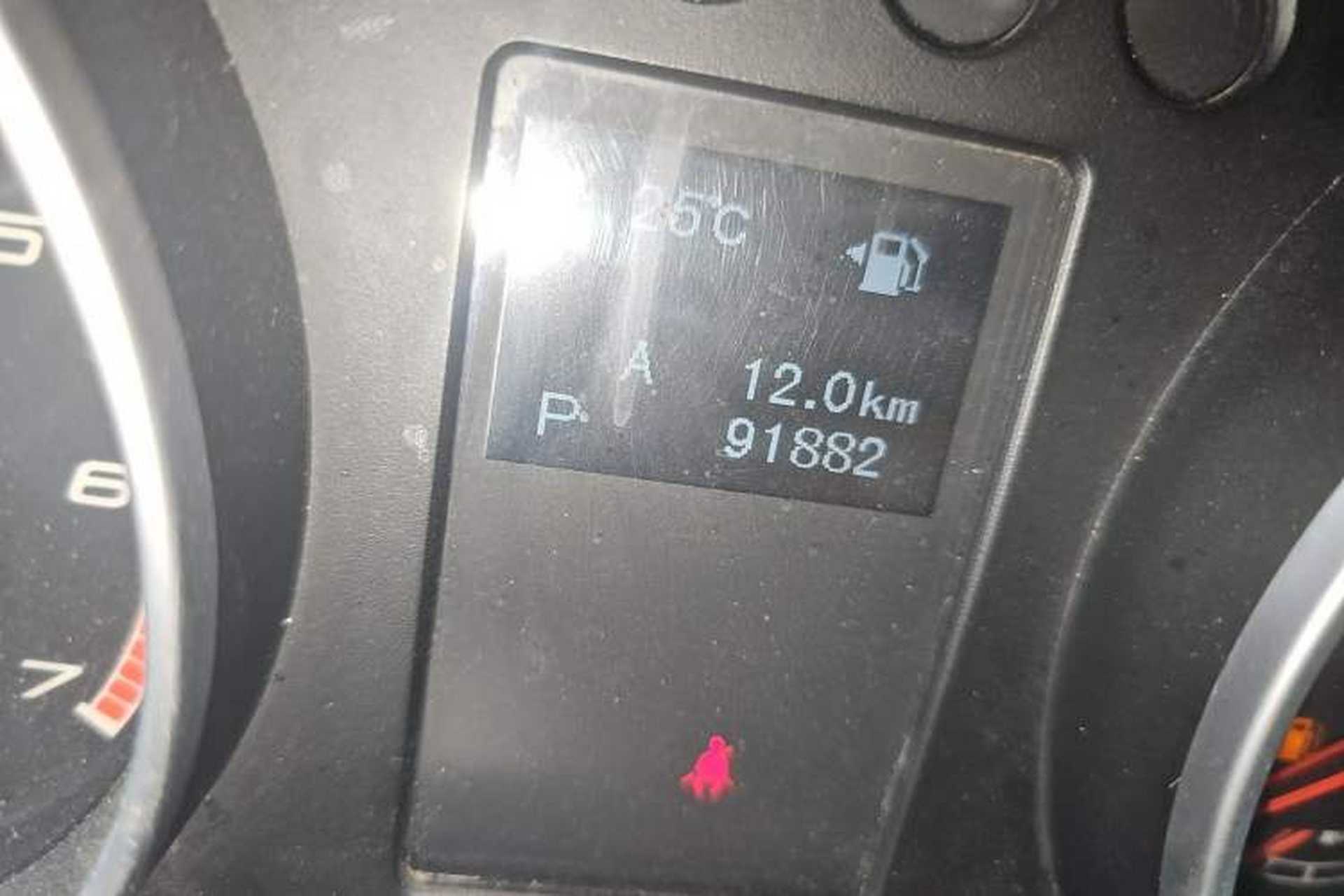 Used BAIC Off-Road BJ40 2016 40L 2.3T Automatic All-Wheel Drive Premium Edition Odometer Close Up