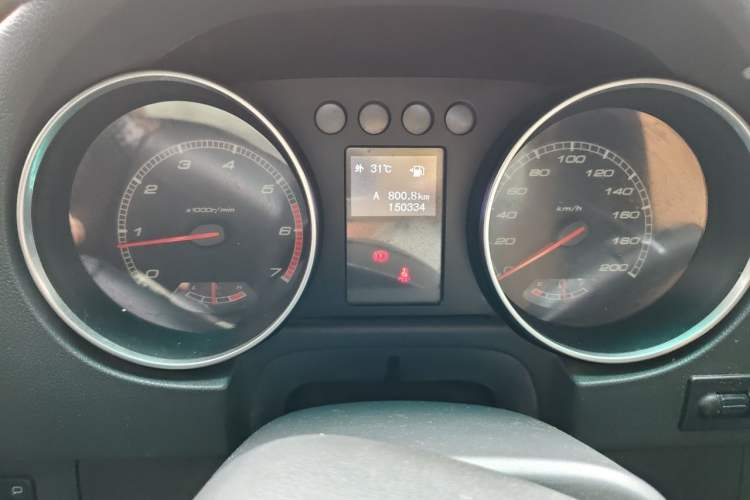 Used BAIC Off-Road BJ40 2016 40L 2.0T Manual All-Wheel Drive Prestige Edition Odometer Close Up