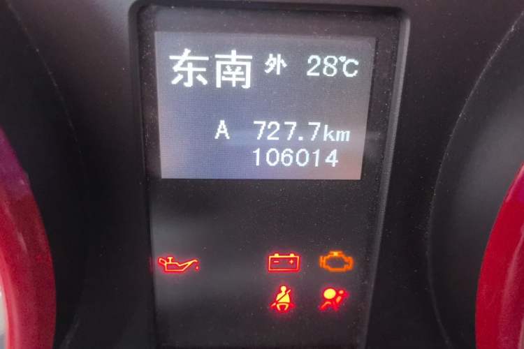Used BAIC Off-Road BJ40 2016 40L 2.3T Automatic All-Wheel Drive Premium Edition Odometer Close Up