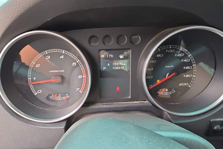 Used BAIC Off-Road BJ40 2016 40L 2.3T Automatic All-Wheel Drive Premium Edition Odometer Close Up