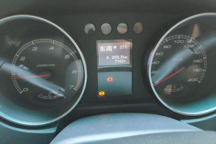 Used BAIC Off-Road BJ40 2016 40L 2.3T Automatic All-Wheel Drive Premium Edition Odometer Close Up