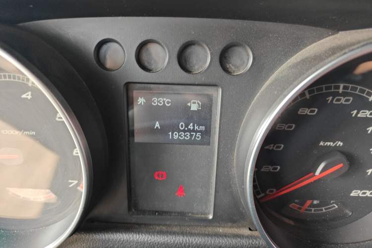 Used BAIC Off-Road BJ40 2016 40L 2.0T Manual All-Wheel Drive Prestige Edition Odometer Close Up