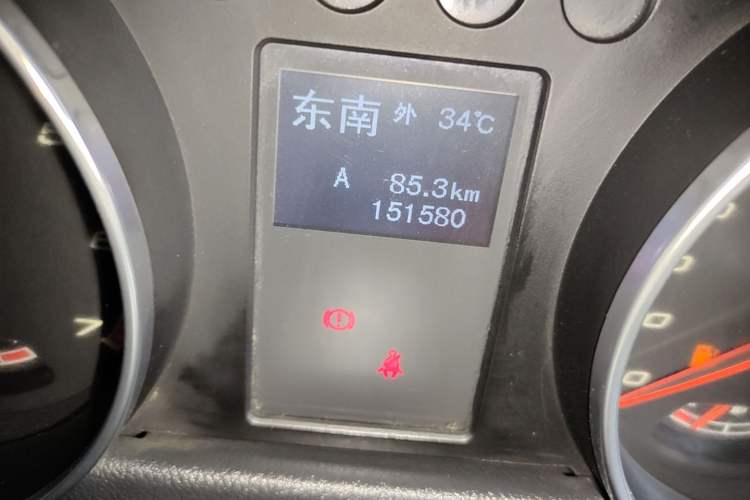 Used BAIC Off-Road BJ40 2016 40L 2.0T Manual All-Wheel Drive Prestige Edition Odometer Close Up