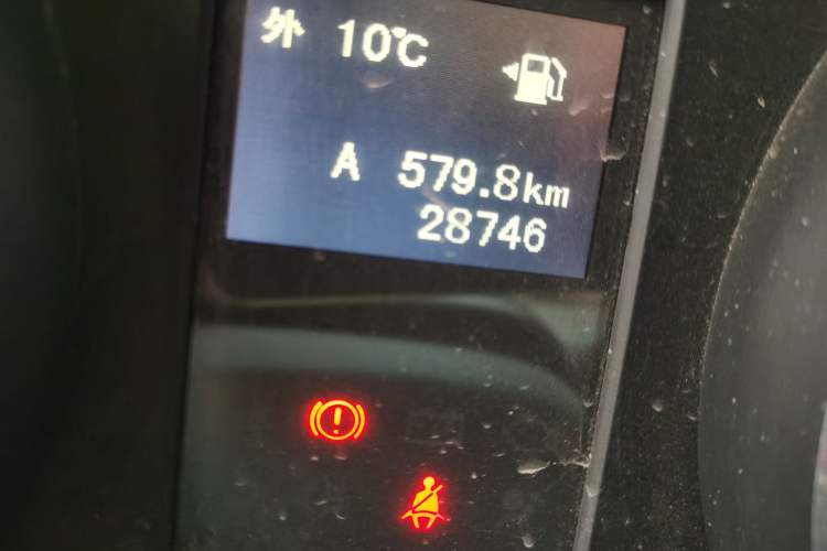 Used BAIC Off-Road BJ40 2016 40L 2.0T Manual All-Wheel Drive Prestige Edition Odometer Close Up