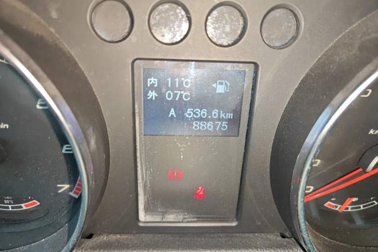 Used BAIC Off-Road BJ40 2016 2.0T Manual Four-Wheel Drive Prestige Edition Odometer Close Up
