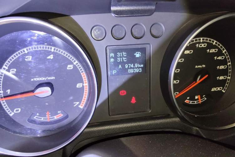 Used BAIC Off-Road BJ40 2016 40L 2.3T Automatic All-Wheel Drive Premium Edition Odometer Close Up