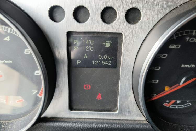Used BAIC Off-Road BJ40 2016 40L 2.3T Automatic All-Wheel Drive Premium Edition Odometer Close Up