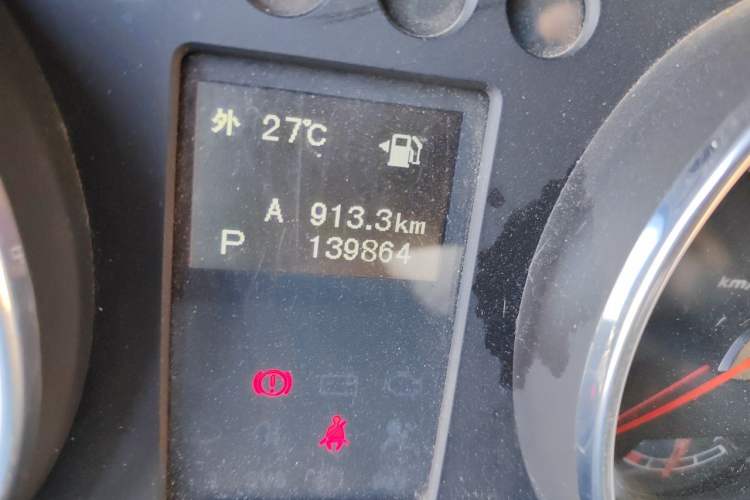 Used BAIC Off-Road BJ40 2016 40L 2.3T Automatic All-Wheel Drive Premium Edition Odometer Close Up