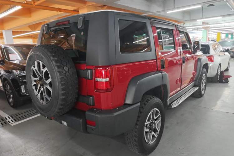Used BAIC Off-Road BJ40 2016 40L 2.3T Automatic All-Wheel Drive Premium Edition Rear Right 45 Deg