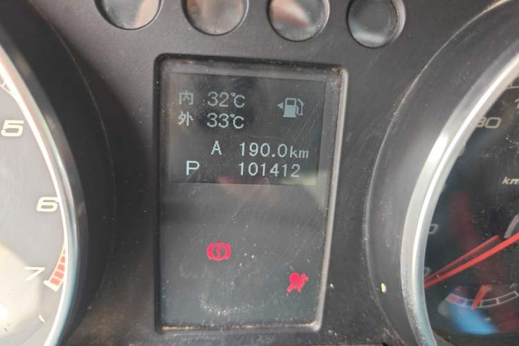 Used BAIC Off-Road BJ40 2016 40L 2.3T Automatic All-Wheel Drive Premium Edition Odometer Close Up