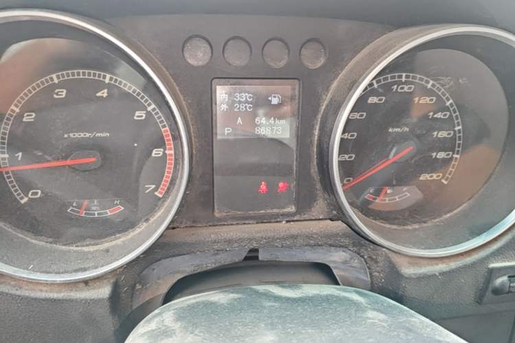Used BAIC Off-Road BJ40 2016 40L 2.3T Automatic All-Wheel Drive Premium Edition Odometer Close Up