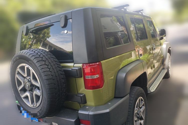Used BAIC Off-Road BJ40 2017 40L 2.3T Automatic All-Wheel Drive Ring of the Tower Champion Edition Rear Right 45 Deg