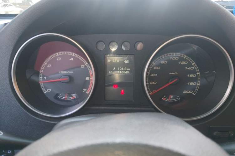 Used BAIC Off-Road BJ40 2017 40L 2.3T Automatic All-Wheel Drive Ring of the Tower Champion Edition Instrument Cluster