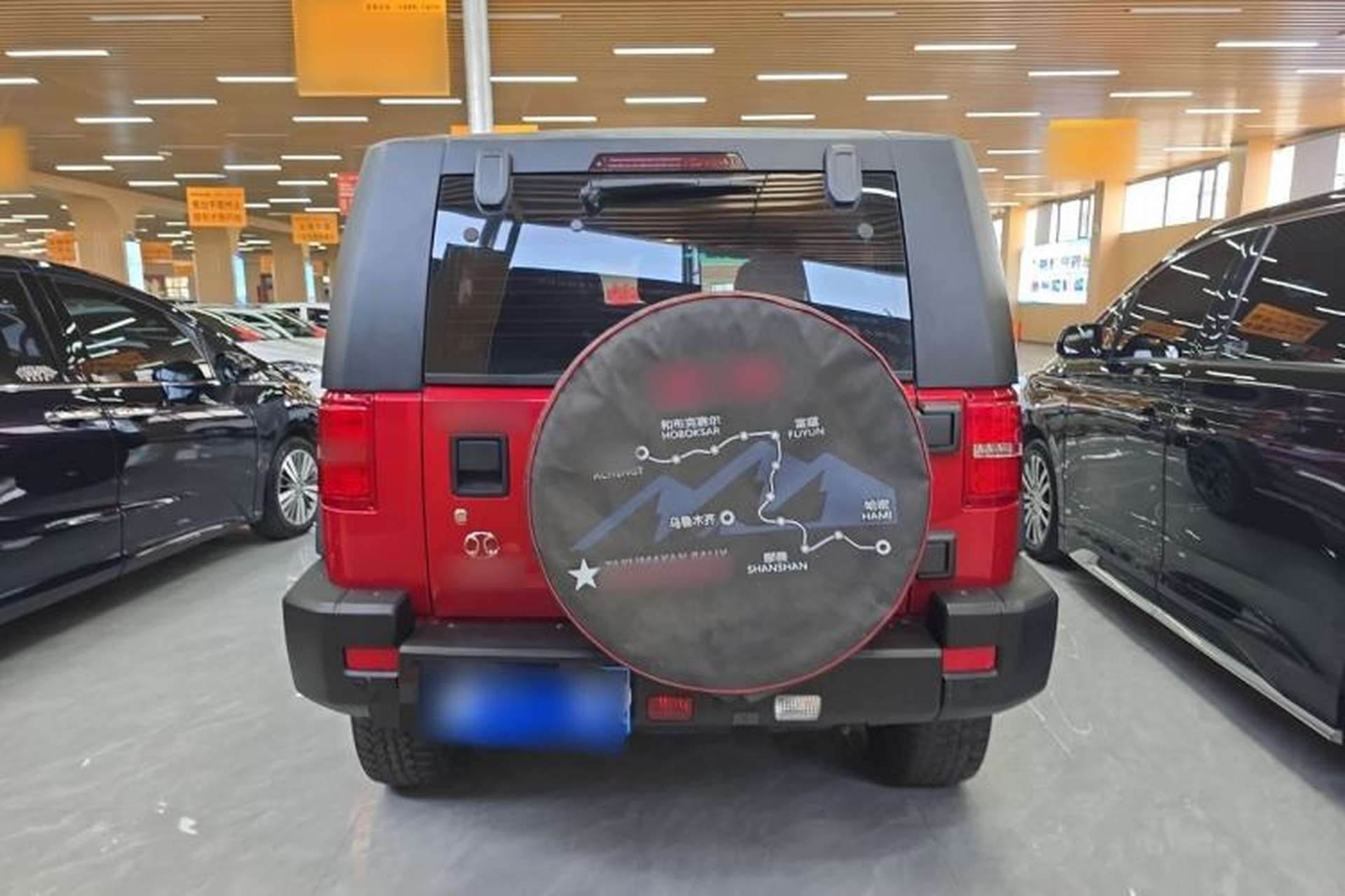 Used BAIC Off-Road BJ40 2017 40L 2.3T Automatic All-Wheel Drive Ring of the Tower Champion Edition Rear